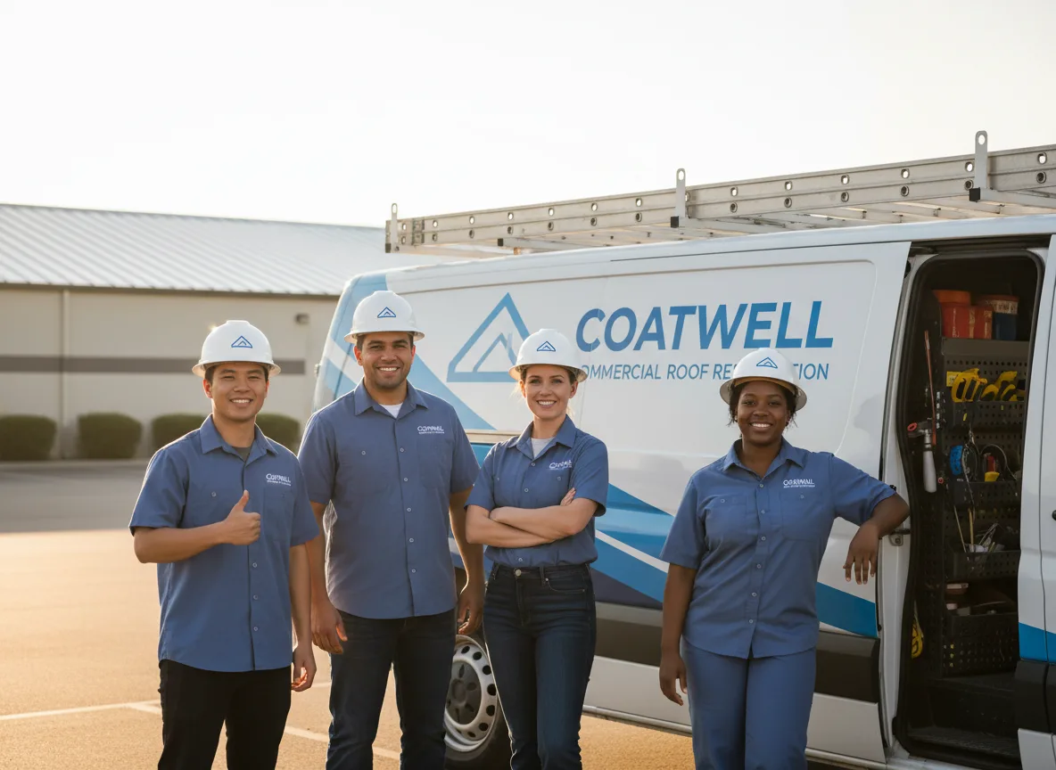 Commercial roof coating company in North Billerica, MA